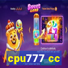 cpu777 cc